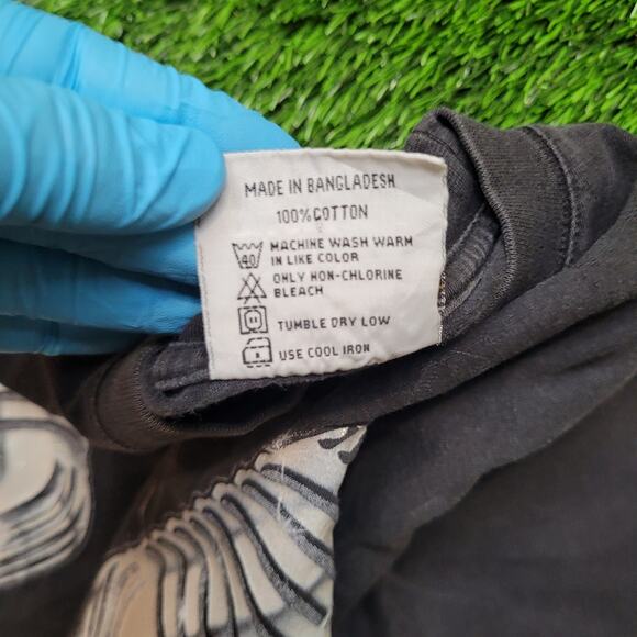 Vintage Y2K Rock Da Mic The-Grind T-Shirt XL Drop Shoulder MMA - Picture 13 of 13